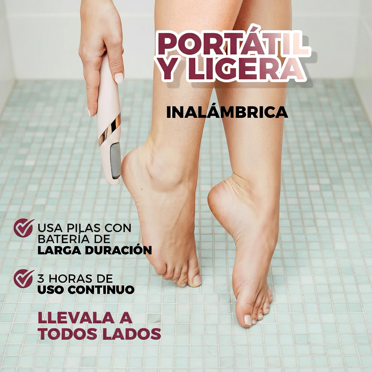 PediLuxe® Suavidad de spa en casa.