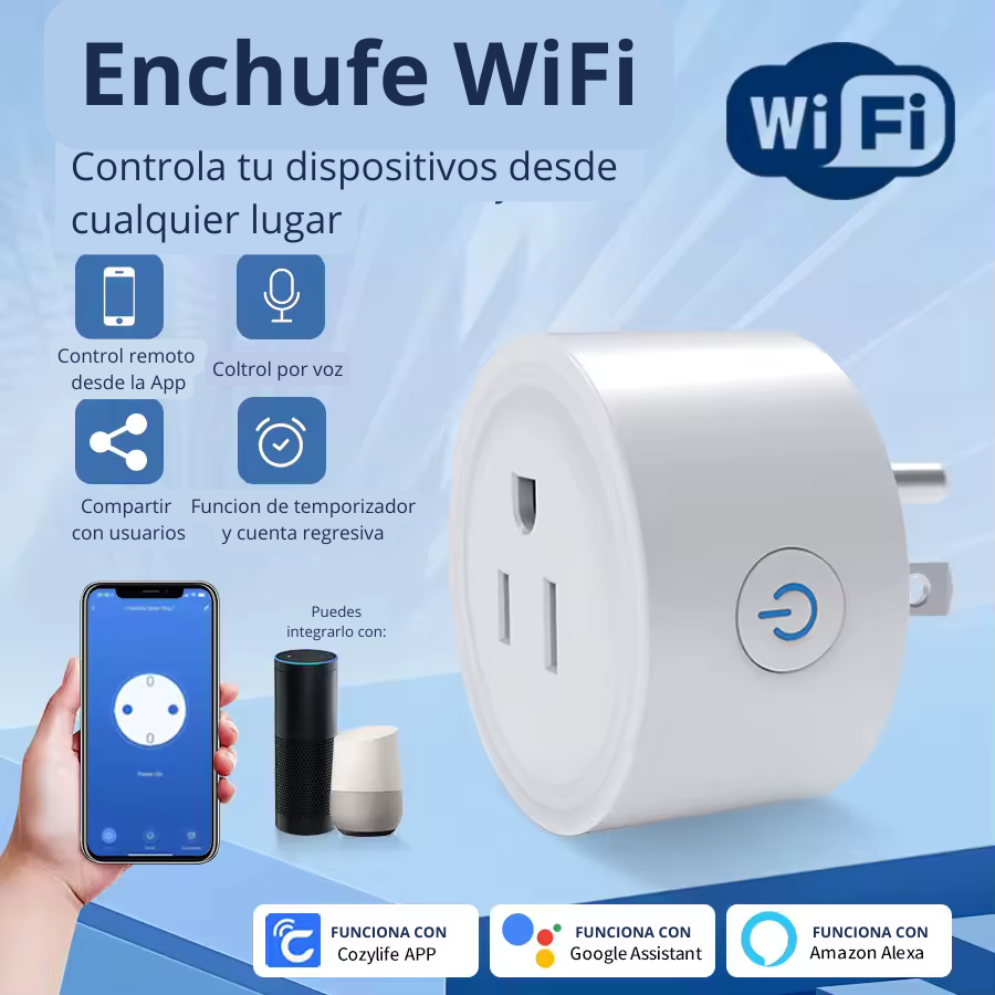 Enchufe Inteligente WiFi