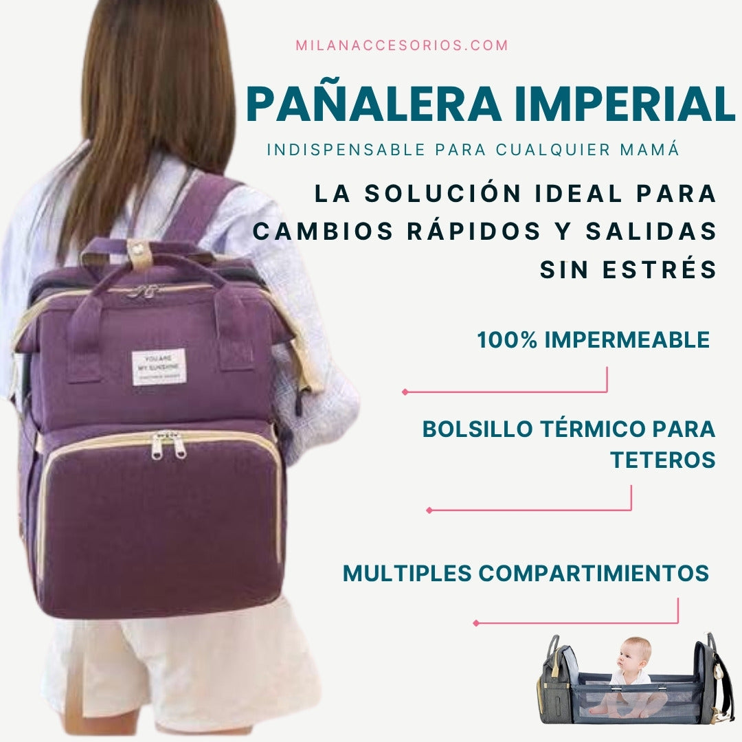 Pañalera Maternal Imperial by Milán