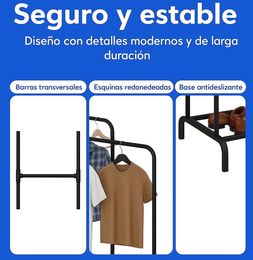 Organizador 2 en 1 ® : Perchero + Zapatero Todo en Uno — Orden sin Esfuerzo
